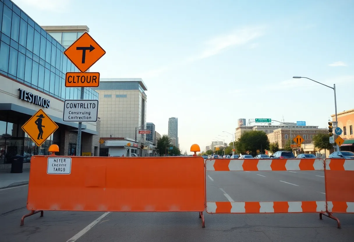 I-30 construction in Dallas affecting local businesses