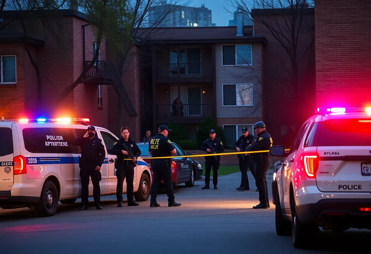 Police standoff at Redbird-area apartment