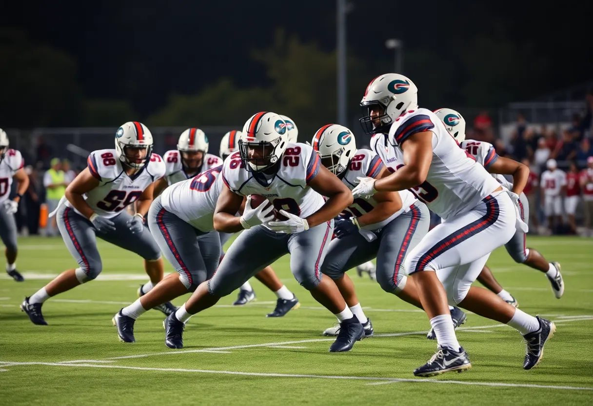 DeMarcus Lawrence playing football with the Seattle Seahawks