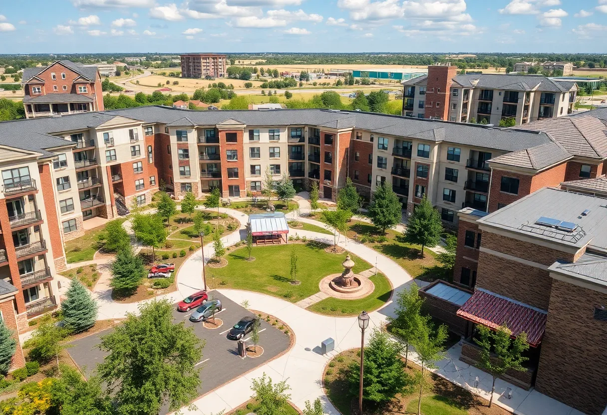 Construction of Fremont Frisco Apartments in Frisco, Texas