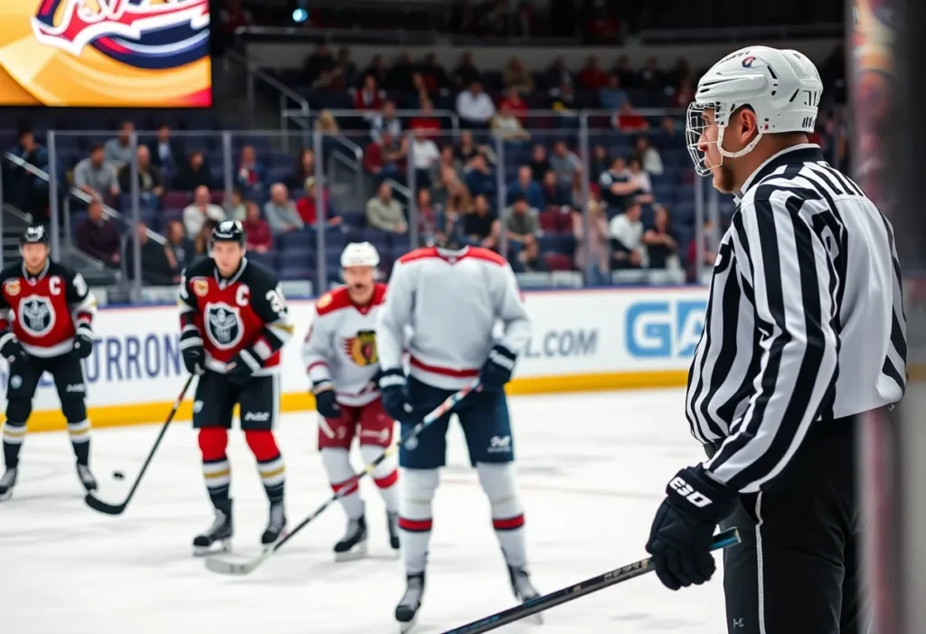 Head coach analyzing strategies for Dallas Stars during a game