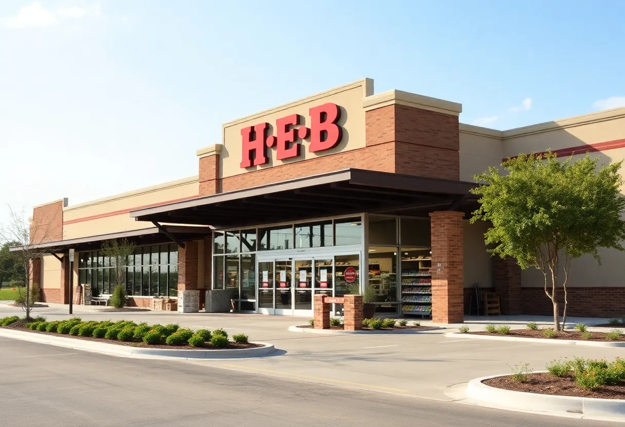 H-E-B grocery store expansion in Terrell