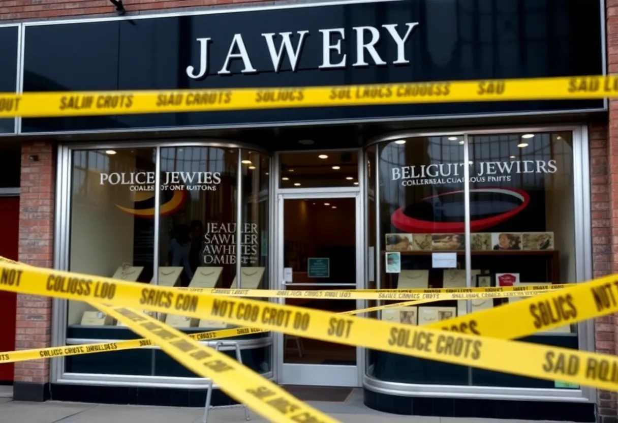 Police raid on jewelry store in North Texas
