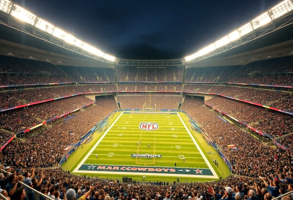 Dallas Cowboys game at Maracanã Stadium in Rio de Janeiro