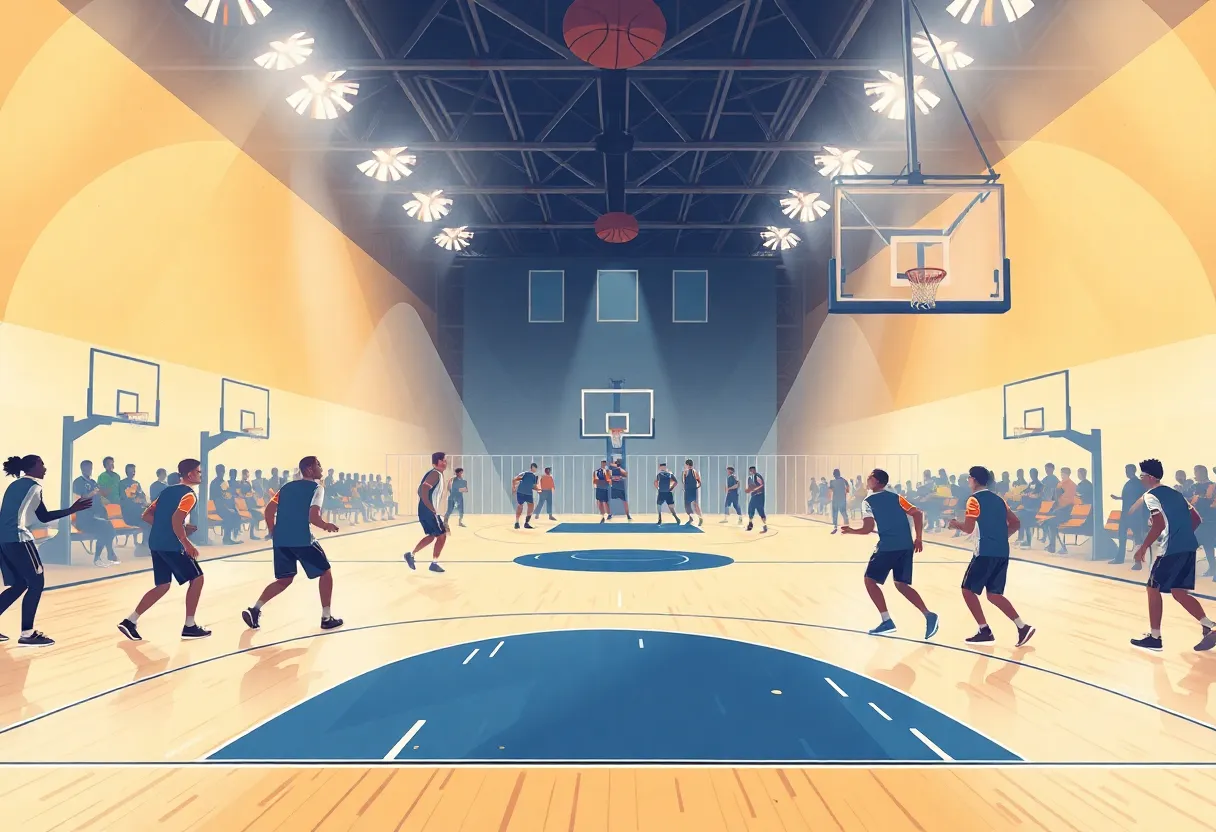 Dallas Mavericks basketball game action