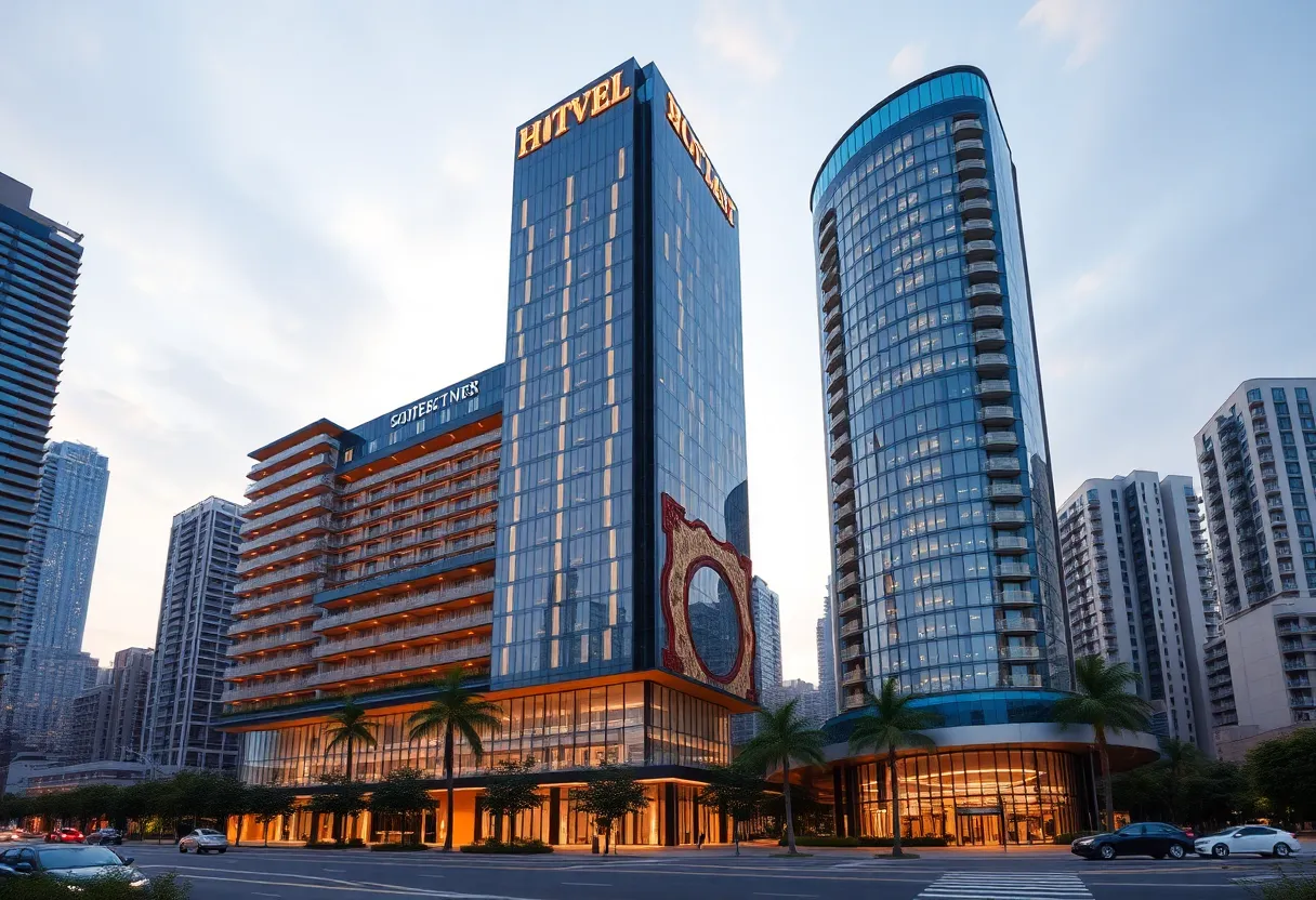 Conceptual design of the Montclair Hotel and Residences luxury tower in Uptown Dallas