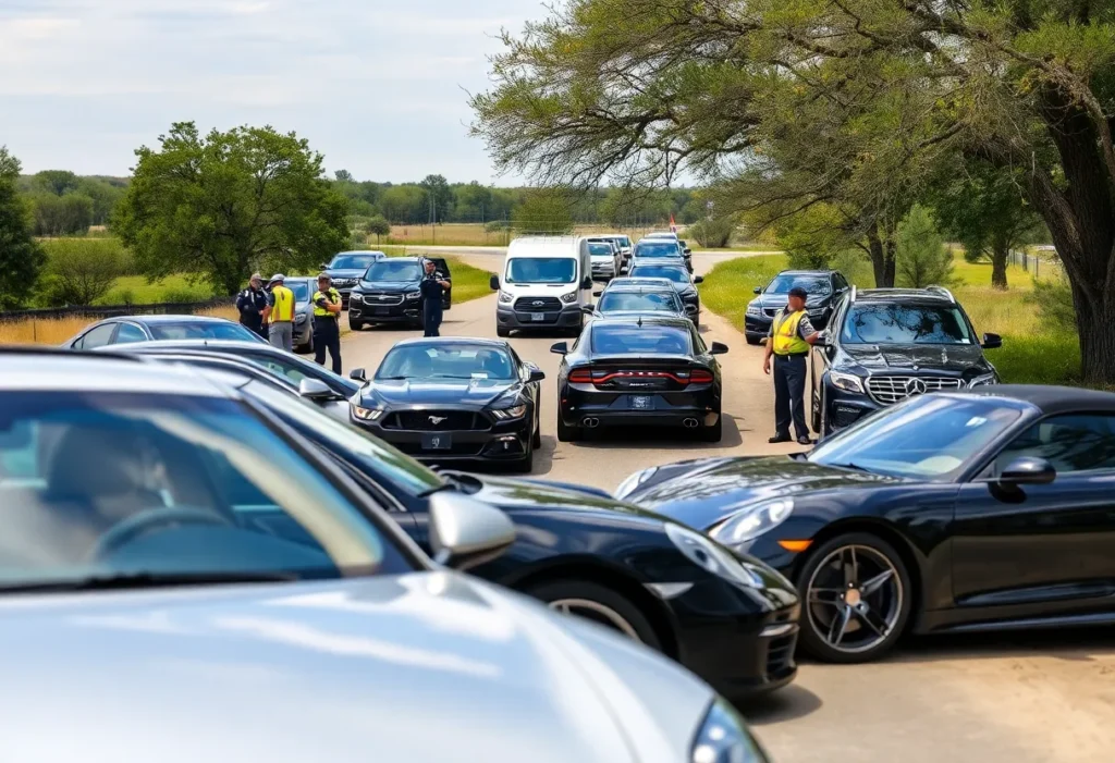 Luxury cars recovered in Plano, Texas police operation