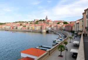 Scenic view of Porto with historic buildings and the Douro River