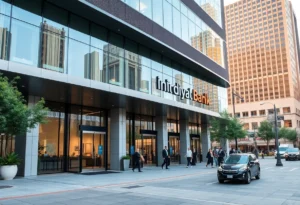 Texas Capital Bank in Dallas demonstrating innovation in banking.