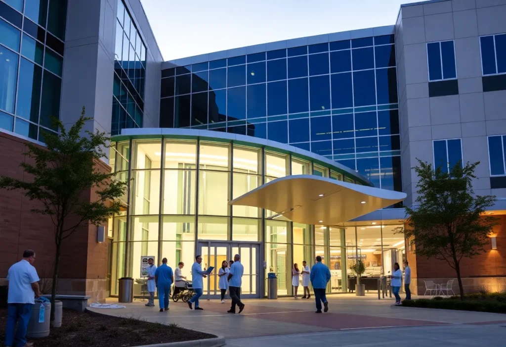 Healthcare professionals at a leading DFW hospital