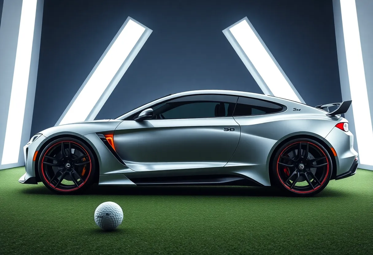McLaren golf club demonstrating advanced technology and design.