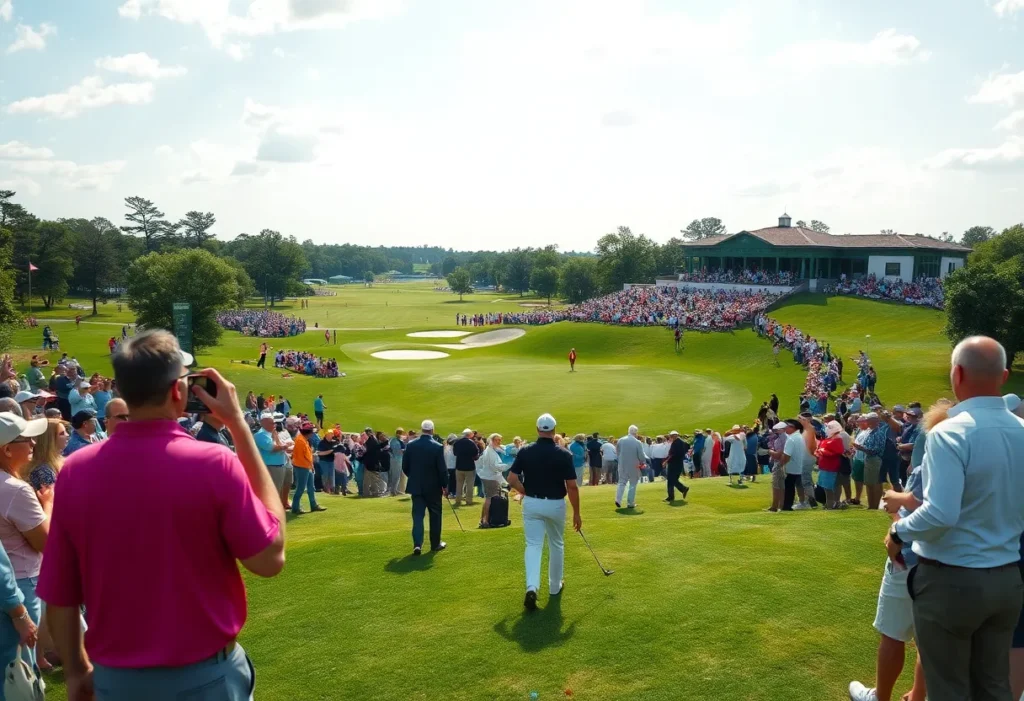 View of Augusta National during the 2026 Masters Tournament