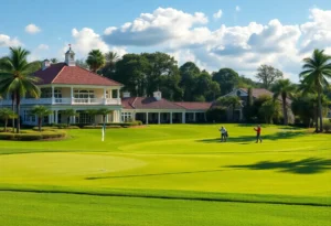 Luxurious golf course at Dutchman's Pipe Club